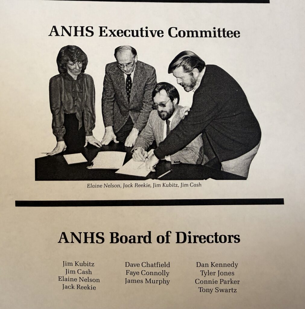 Board of Directors photo from 1983 annual report