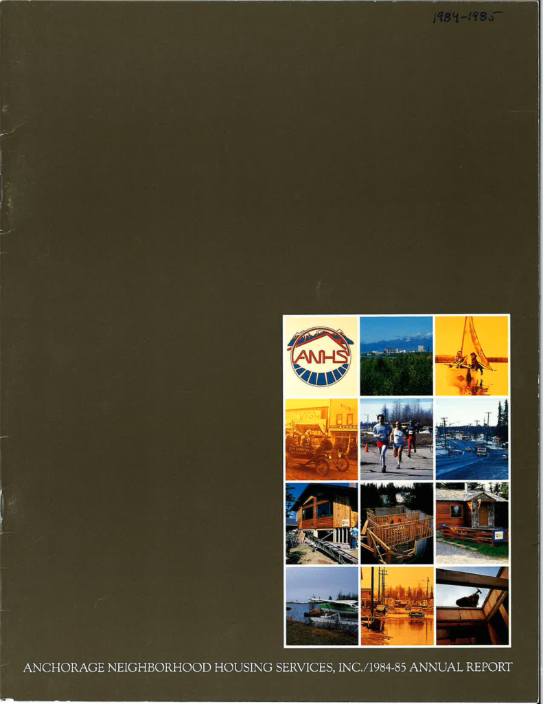 1985 Annual Report cover