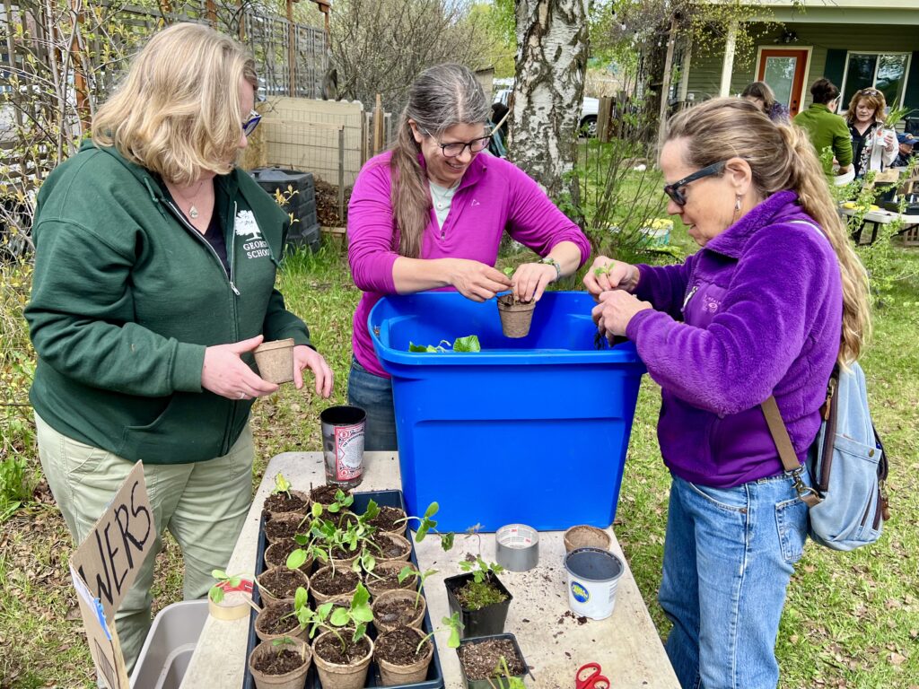 Anchor Gardens provides resources and education to residents of the Municipality of Anchorage in addition to events like seed and seedling exchanges.