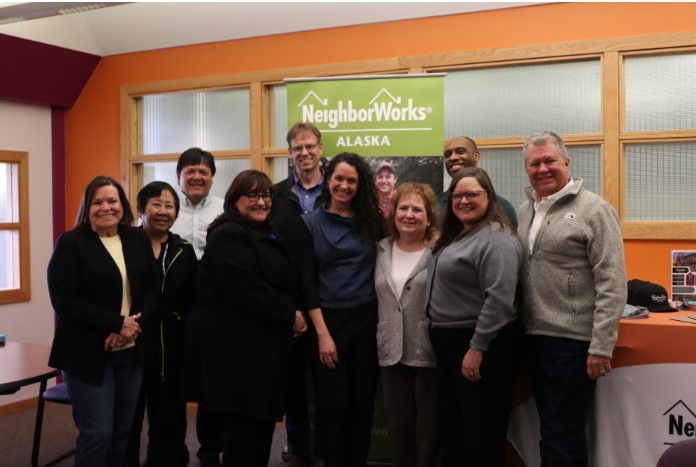 2026 visit from NeighborWorks America leadership staff to Alaska