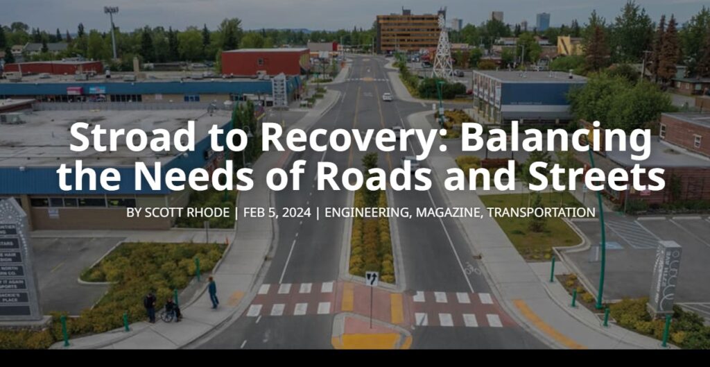 Alaska Business Magazine news story on Stroads