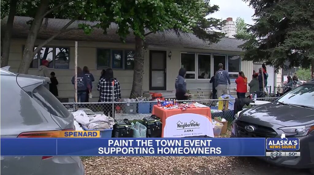 Alaska's News Source Paint the Town event in summer 2025
