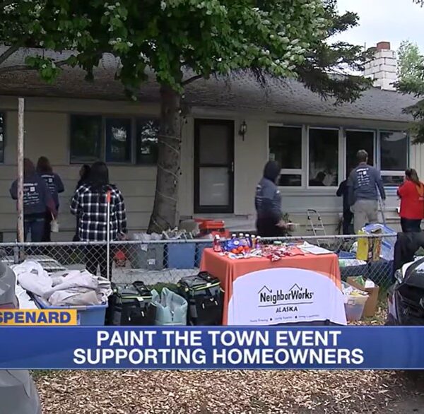 Alaska's News Source Paint the Town event in summer 2025