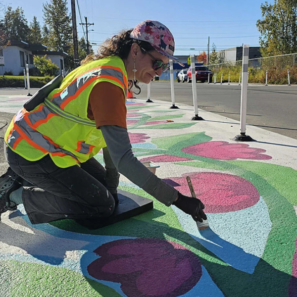 Hyder Street and 12th Avenue mural in Fairview, 2026